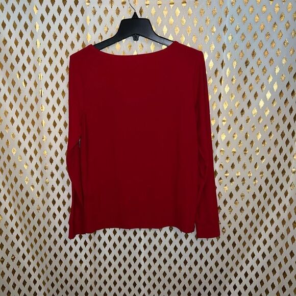 Stay cozy long sleeved shirt pj croft & barrow size S - Picture 4 of 4